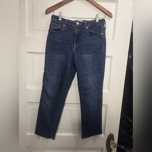 Universal Thread Dark Blue Straight Leg Jeans